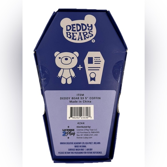 Deddy Bear “Dr. Beargrave” New in Box 5” - Picture 2 of 2